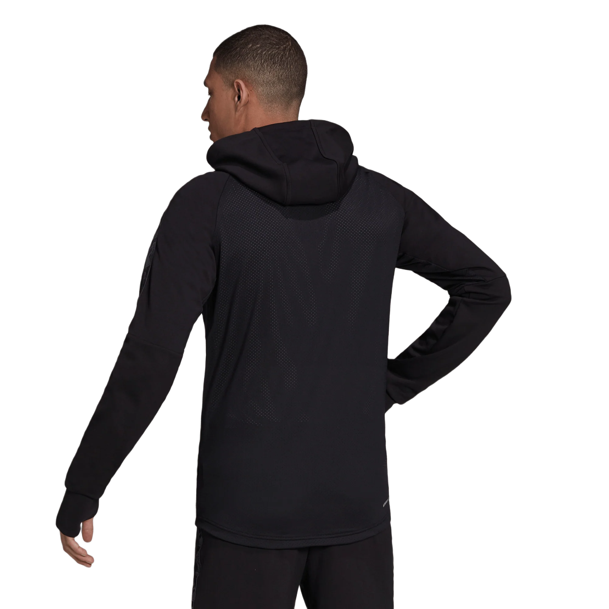 ADIDAS AEROREADY DESIGNED TO MOVE MOTION LOGO HOODIE - Image 2