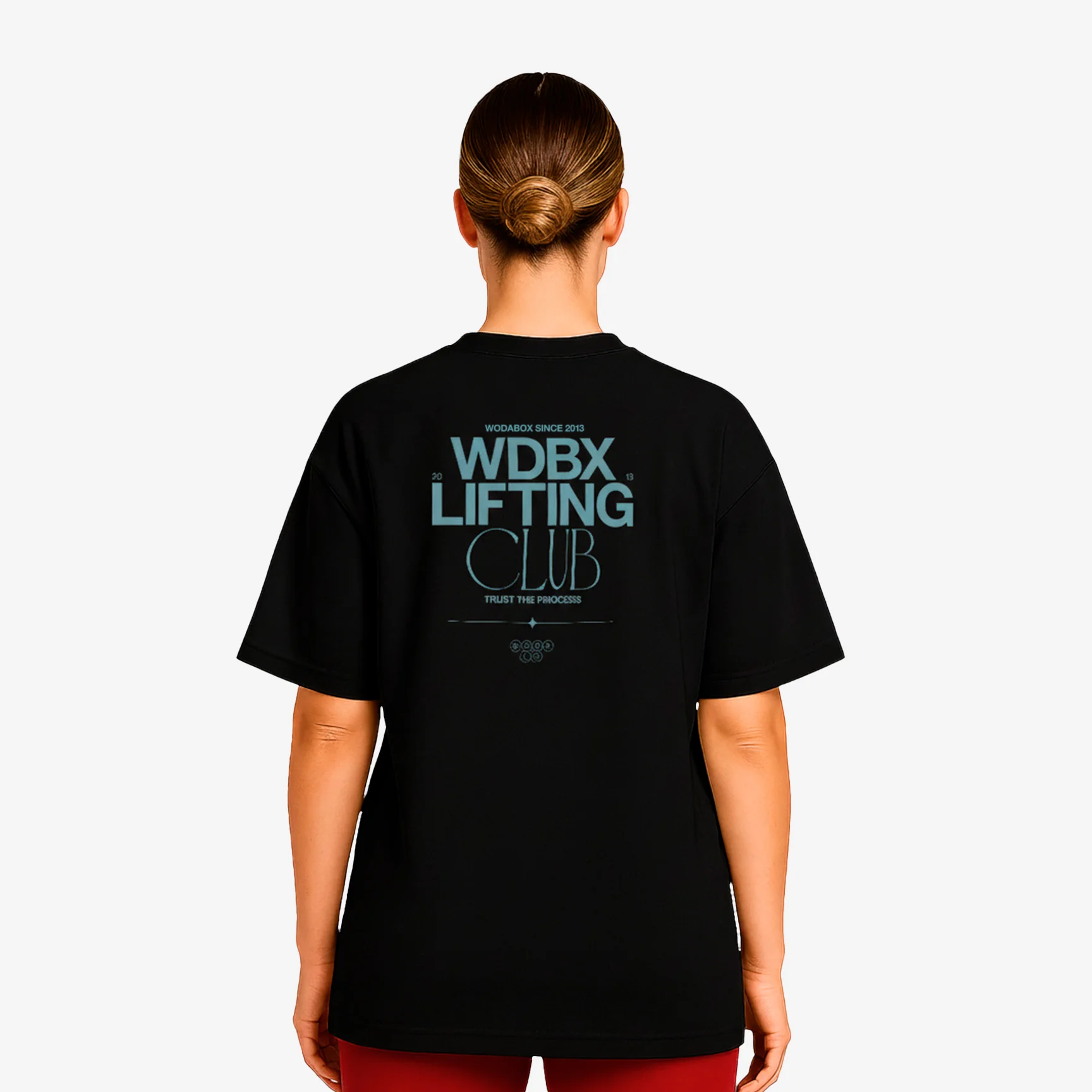 Wodabox Lifting Club Oversize T-Shirt - Unisex - Image 3