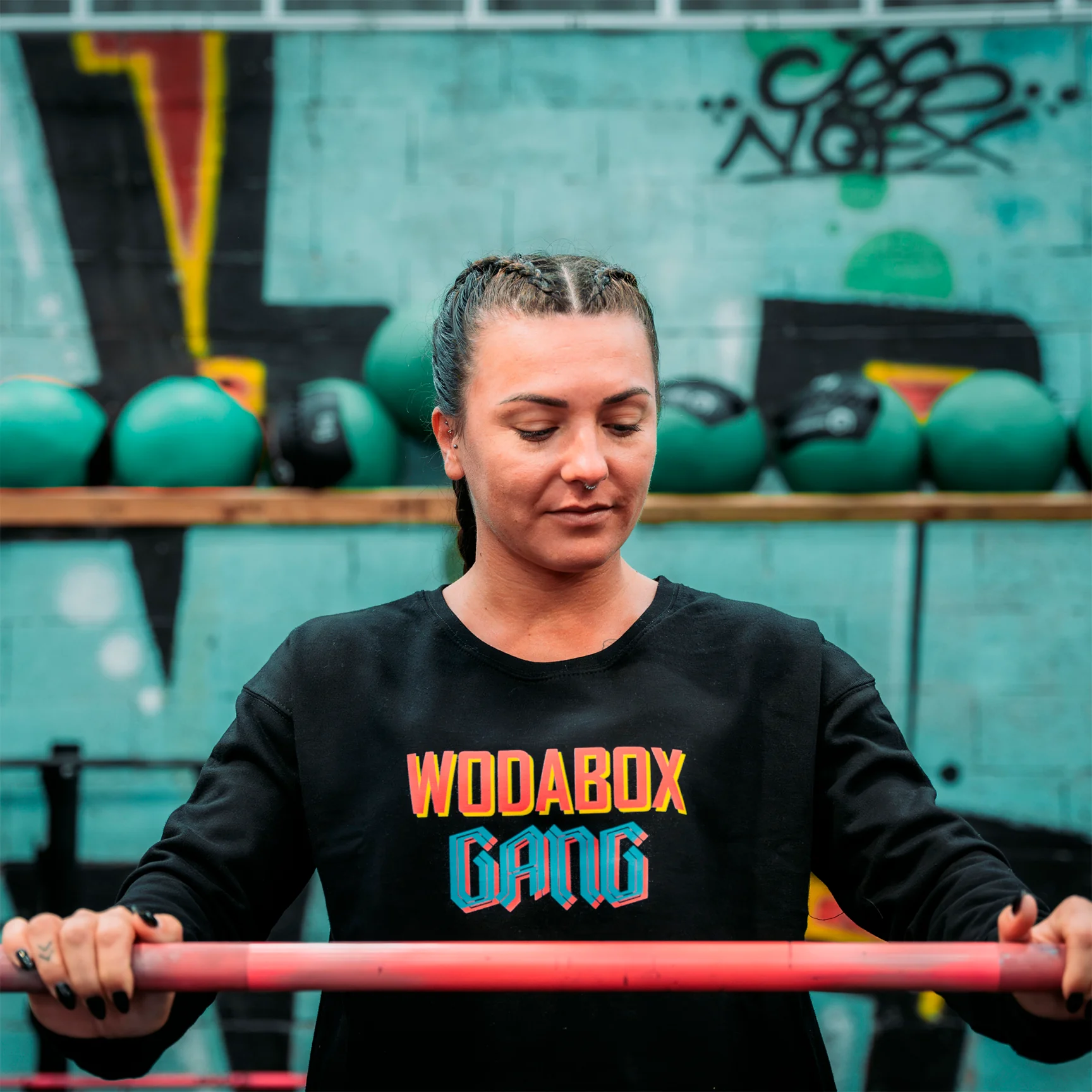 CROP SWEAT WODABOX GANG