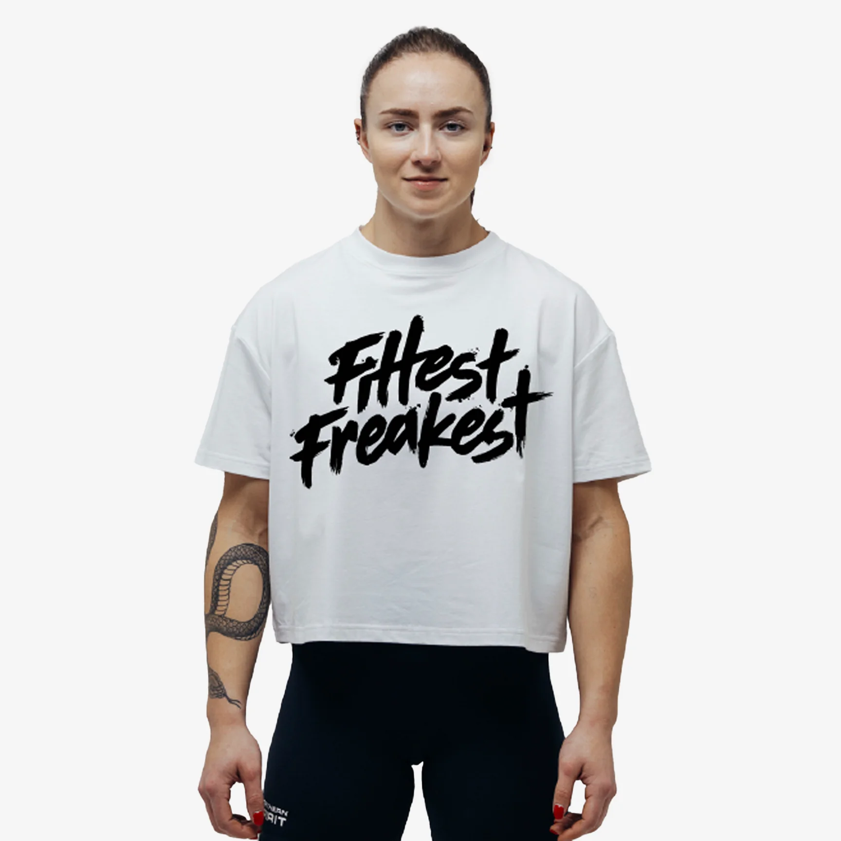 Fittest Freakest Oversize Crop Top - Women - Image 29