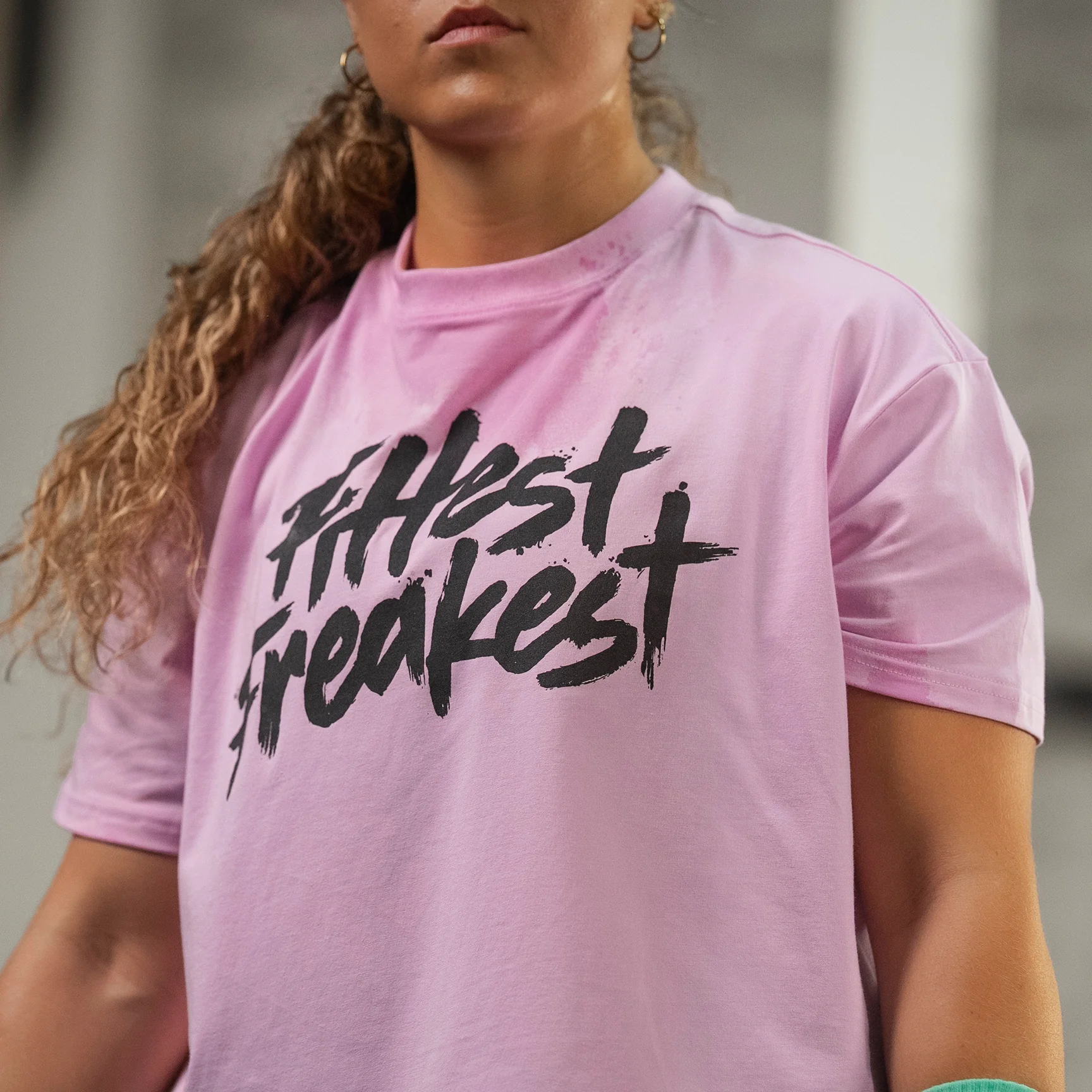 Fittest Freakest Oversize Crop Top - Women
