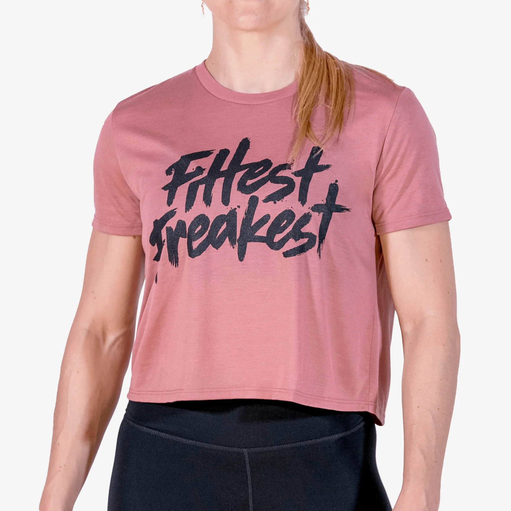 FLOWY CROP TOP FITTEST FREAKEST