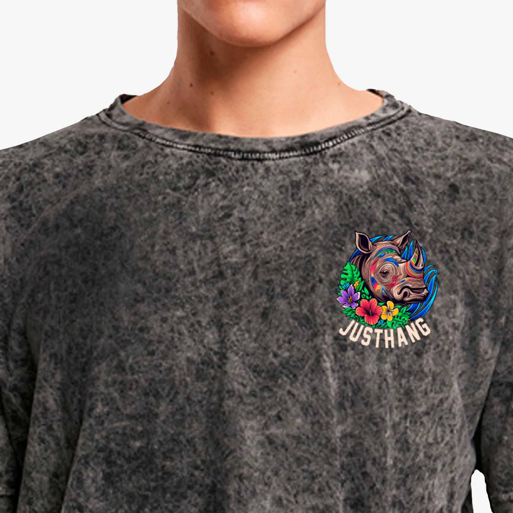 JUSTHANG OVERSIZE MEN'S T-SHIRT - Image 2