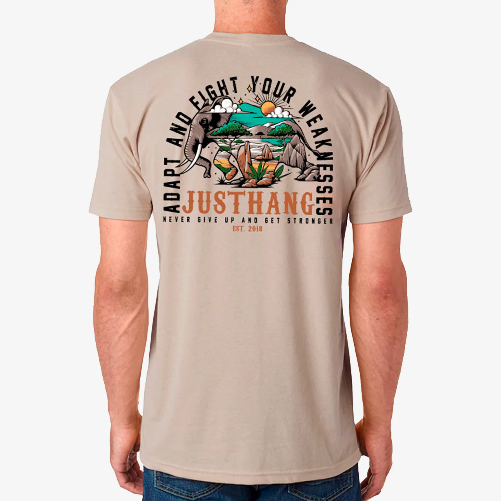 JUSTHANG OVERSIZE MEN'S T-SHIRT