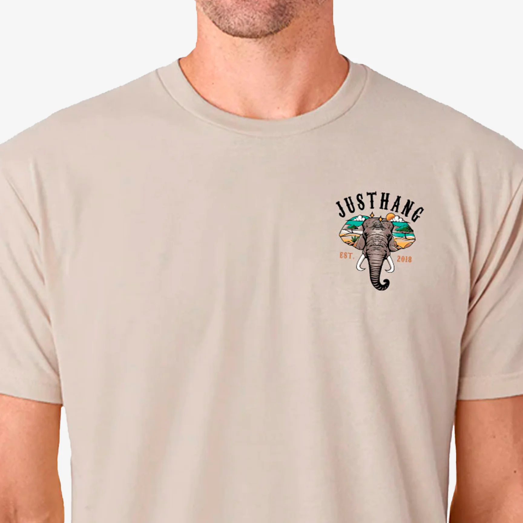 JUSTHANG OVERSIZE MEN'S T-SHIRT - Image 2