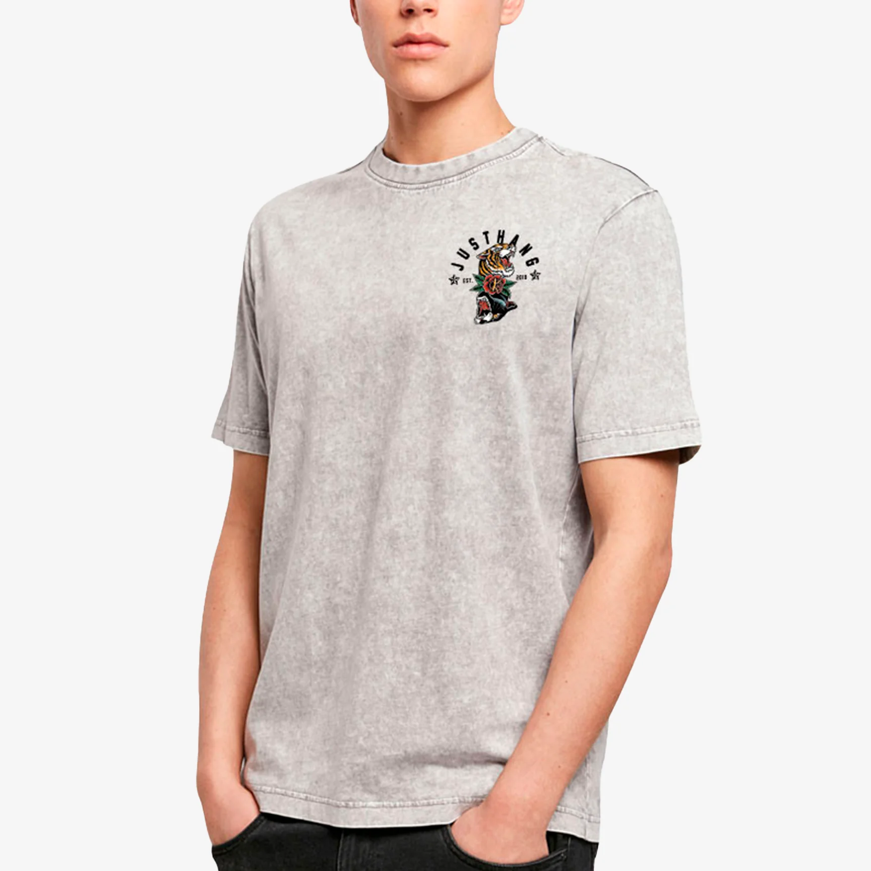 JUSTHANG OVERSIZE MEN'S T-SHIRT - Image 3