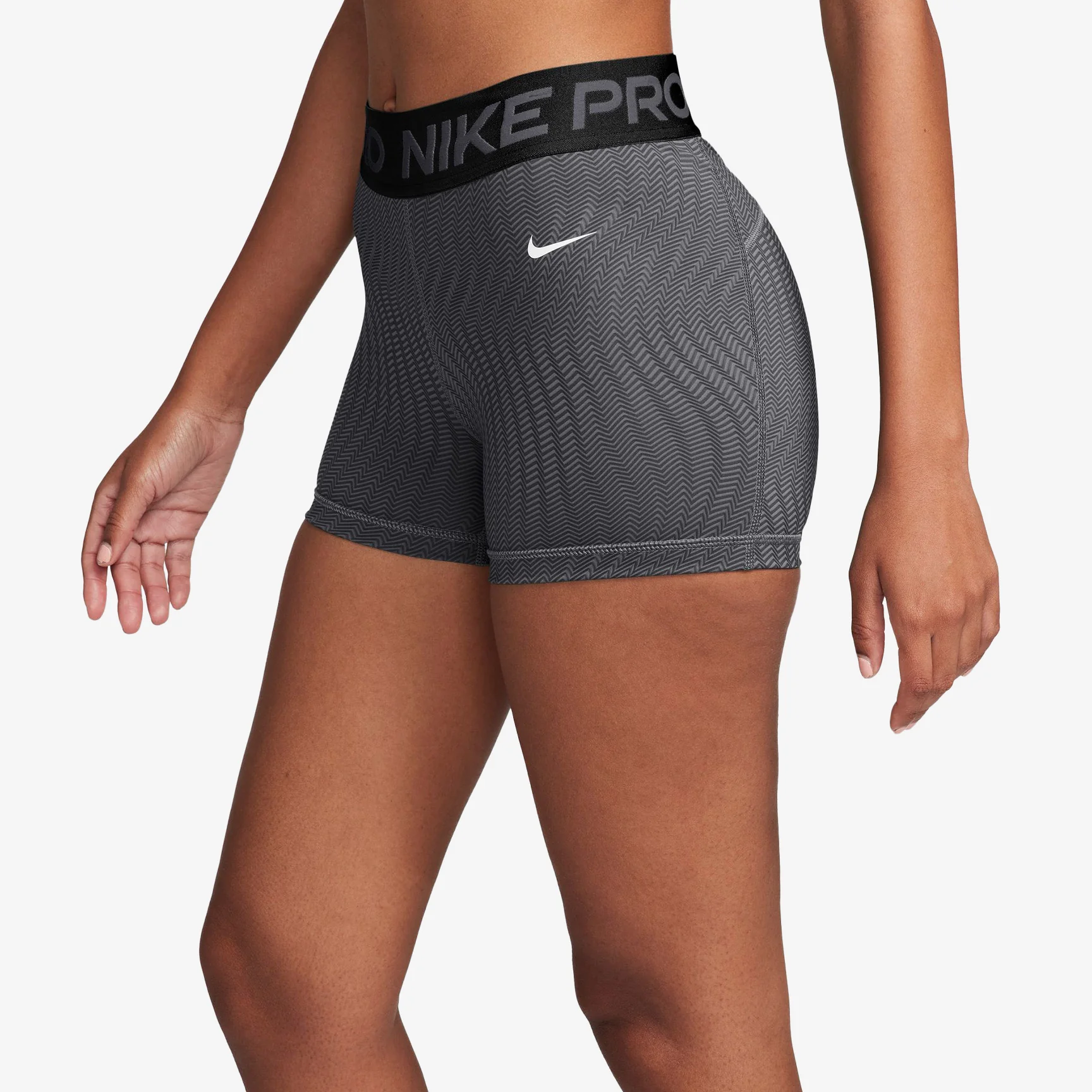 NIKE DRI-FIT MID WAIST SHORT - WOMEN - Image 3