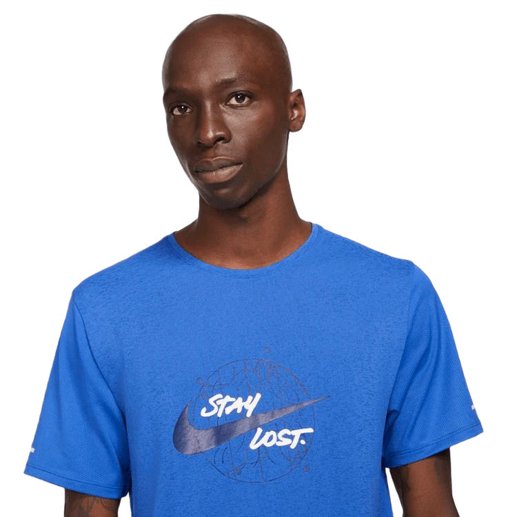 NIKE DRI-FIT MILER WILD RUN T-SHIRT - Image 3