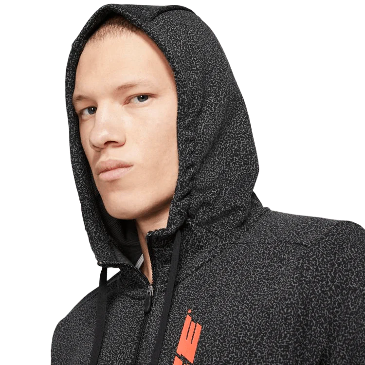 NIKE DRI-FIT SPORT CLASH FULL-ZIP PRINTED TRAINING HOODIE - Image 3