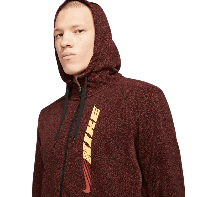 NIKE DRI-FIT SPORT CLASH FULL-ZIP PRINTED TRAINING HOODIE - Image 3