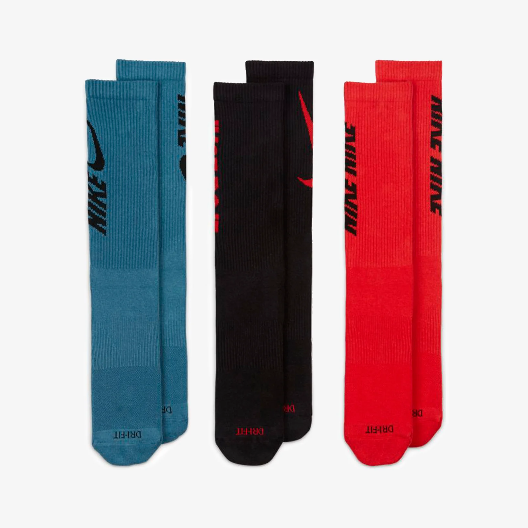 NIKE EVERYDAY PLUS CUSHIONED CREW 3P SOCKS - Image 2