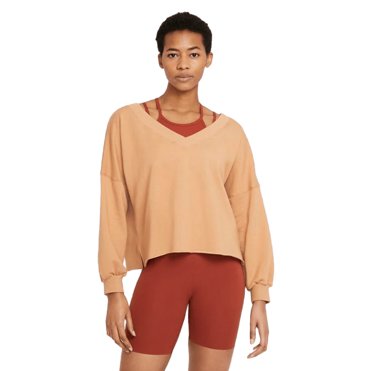 NIKE YOGA LUXE LONG SLEEVE T-SHIRT