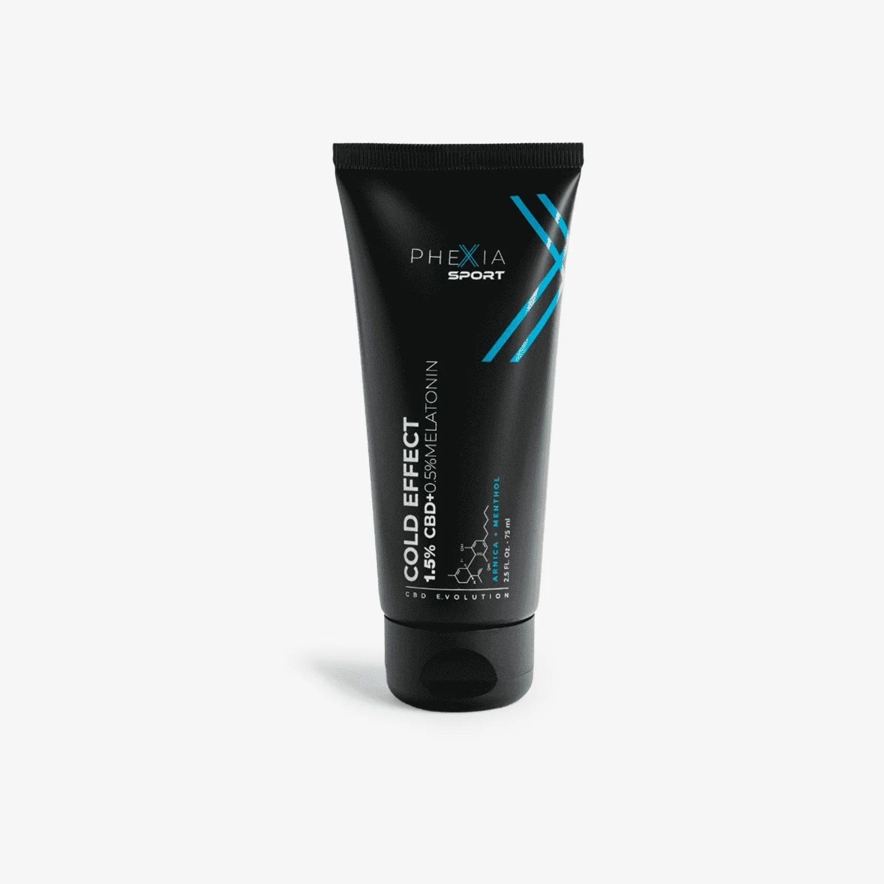 PHEXIA SPORT COLD EFFECT 75ML 1,5% CBD + 0,5% MELATONINA