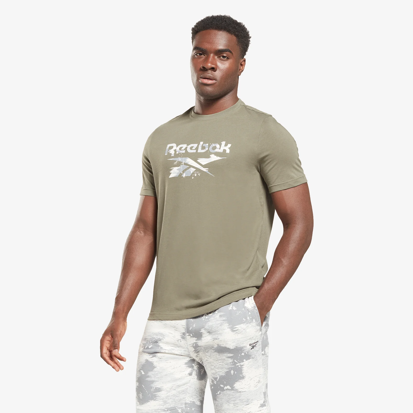 REEBOK CAMO T-SHIRT