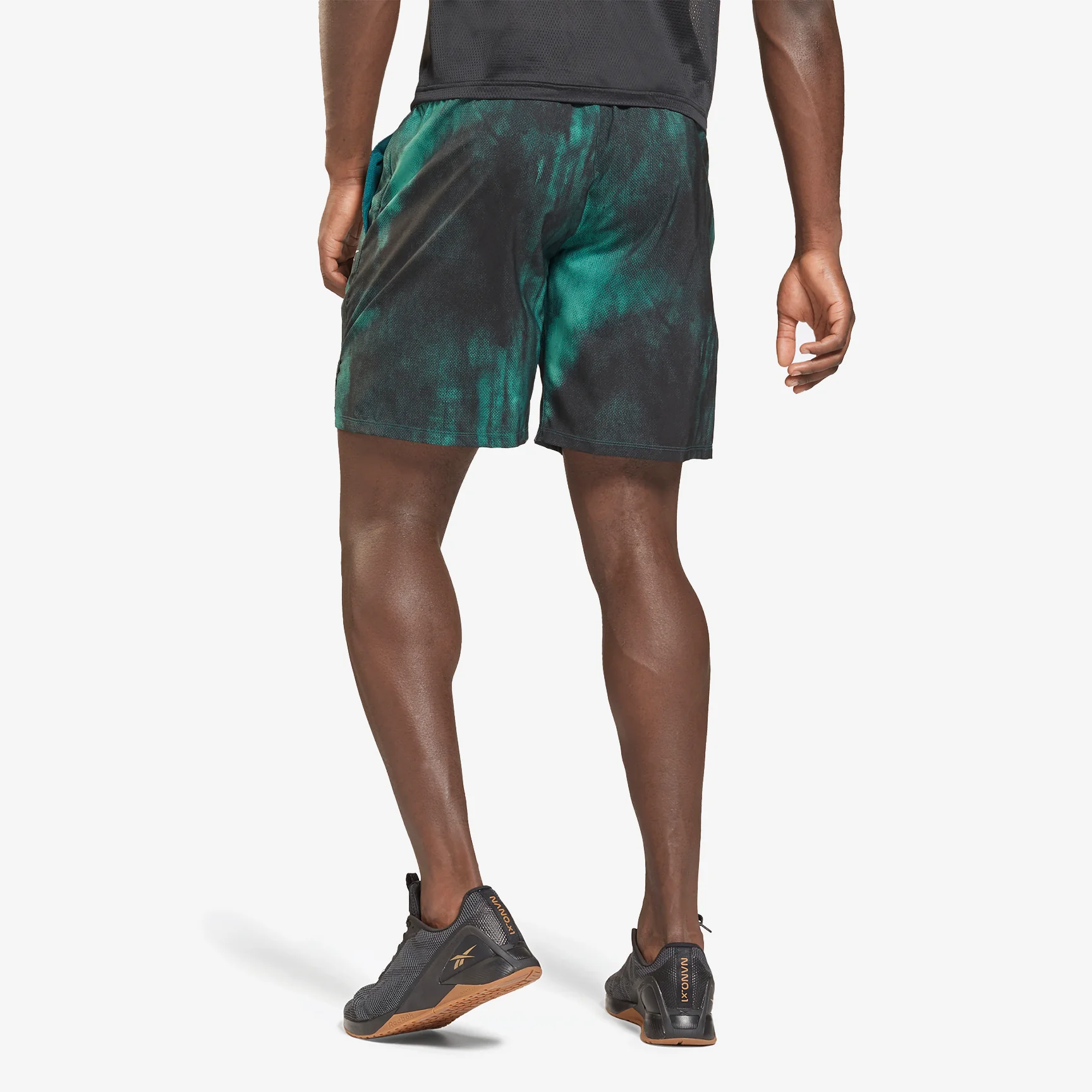 REEBOK EPIC LIGHTWEIGHT PRINTED TRAINING SHORTS - Image 2