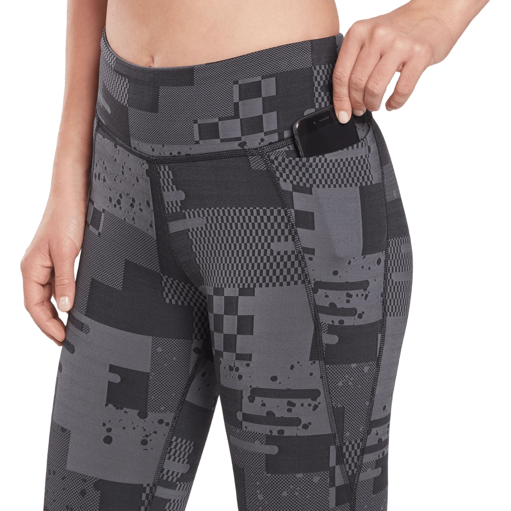 REEBOK LUX JAQUARD LEGGINGS - Image 3
