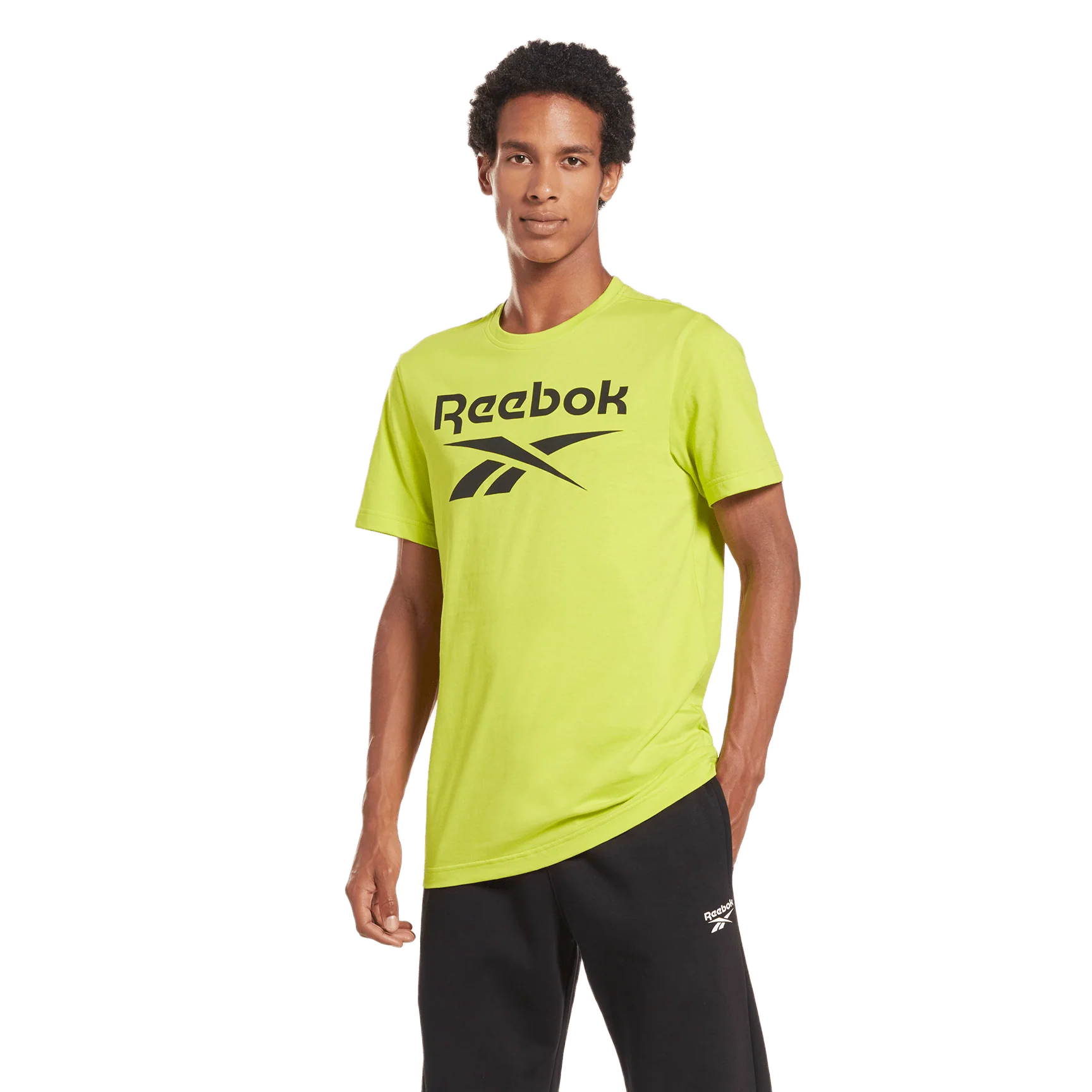 REEBOK T-SHIRT IDENTITY BIG LOGO