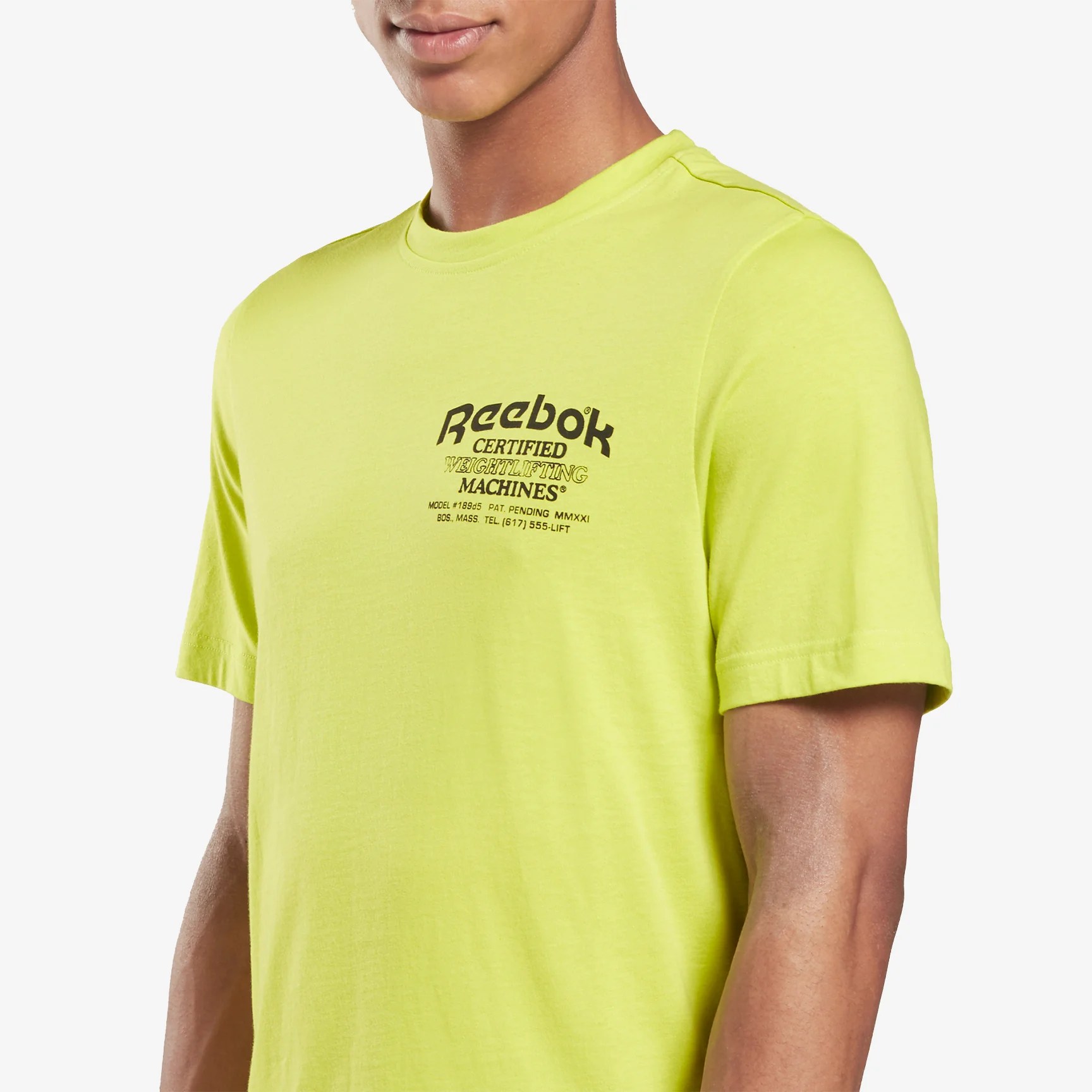 REEBOK WEIGHTLIFTING NOVELTY GRAPHIC T-SHIRT - Image 3