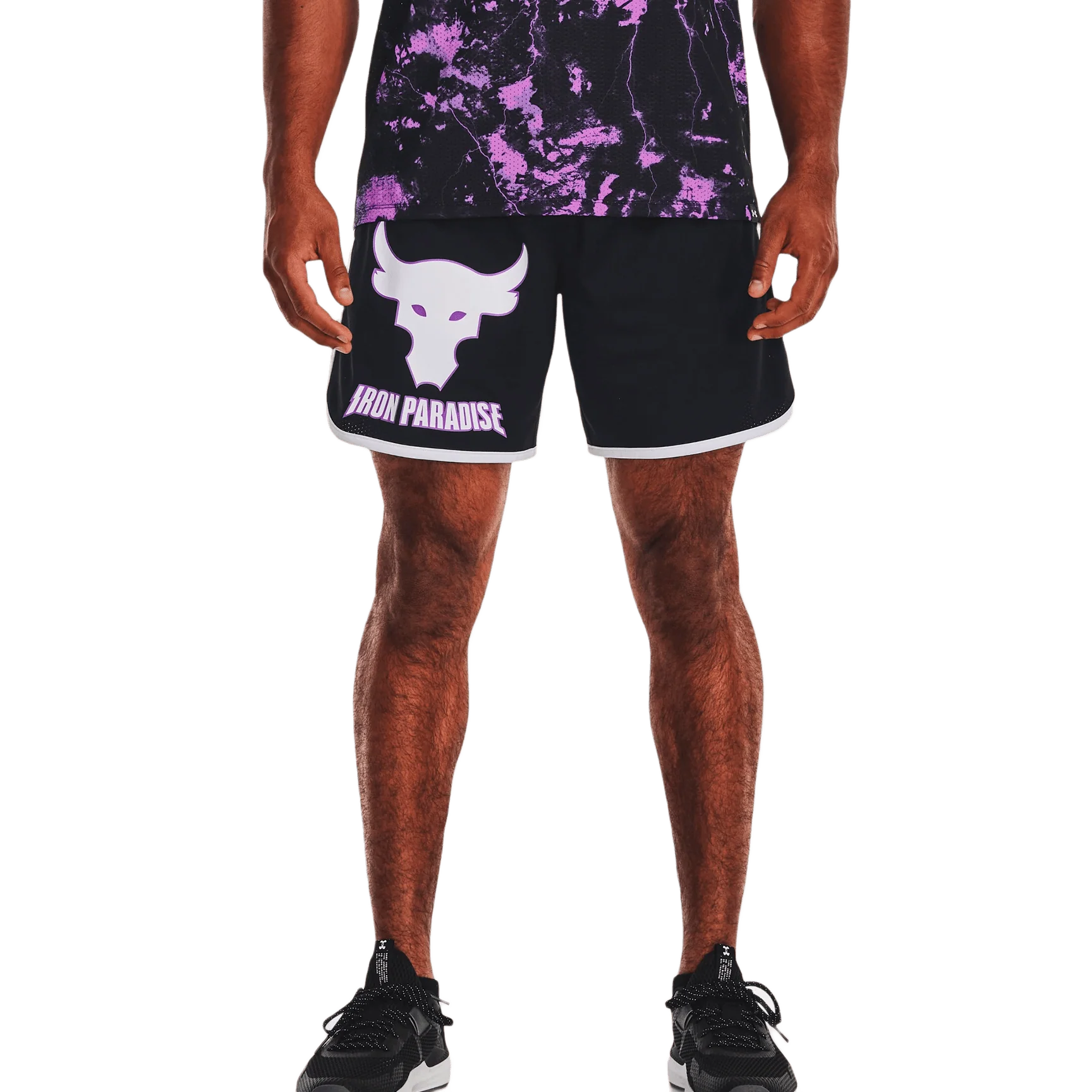 SHORTS UNDER ARMOUR PROJECT ROCK DISRUPT MESH