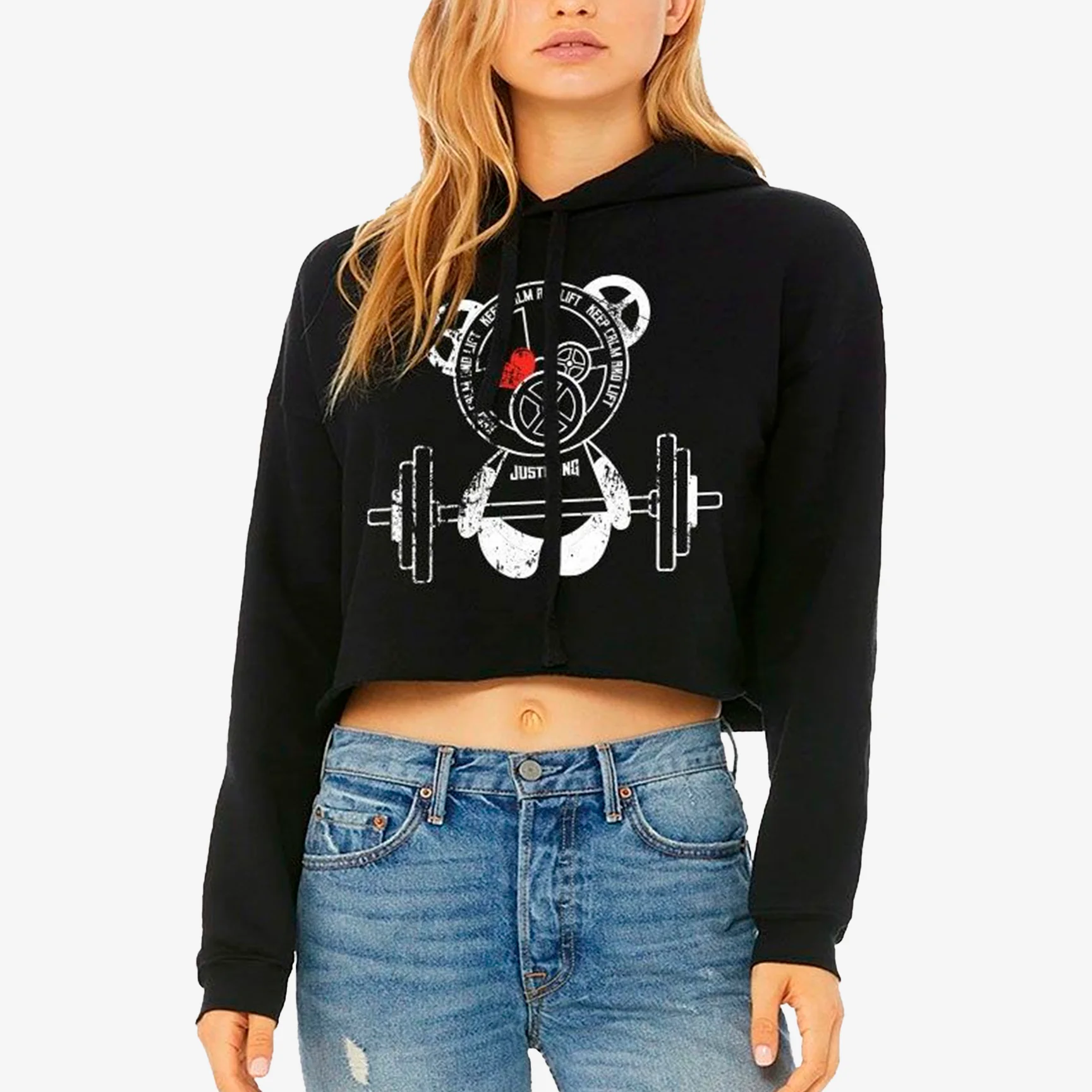 SWEET PANDA LIFT 2.0 CROP HOODIE