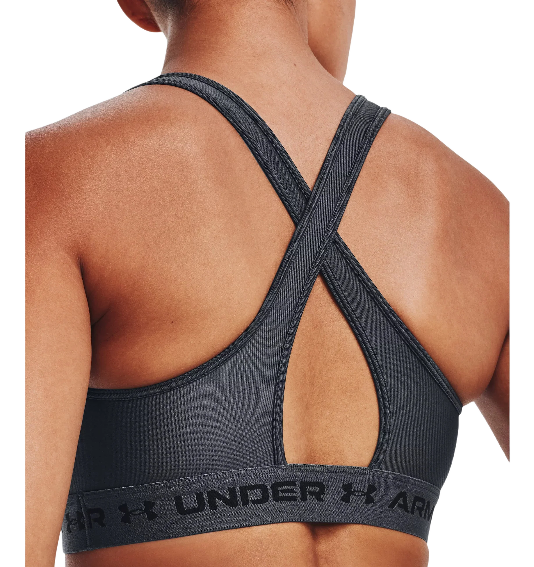 TOP UNDER ARMOUR MID CROSSBACK - MEDIUM IMPACT - Image 4