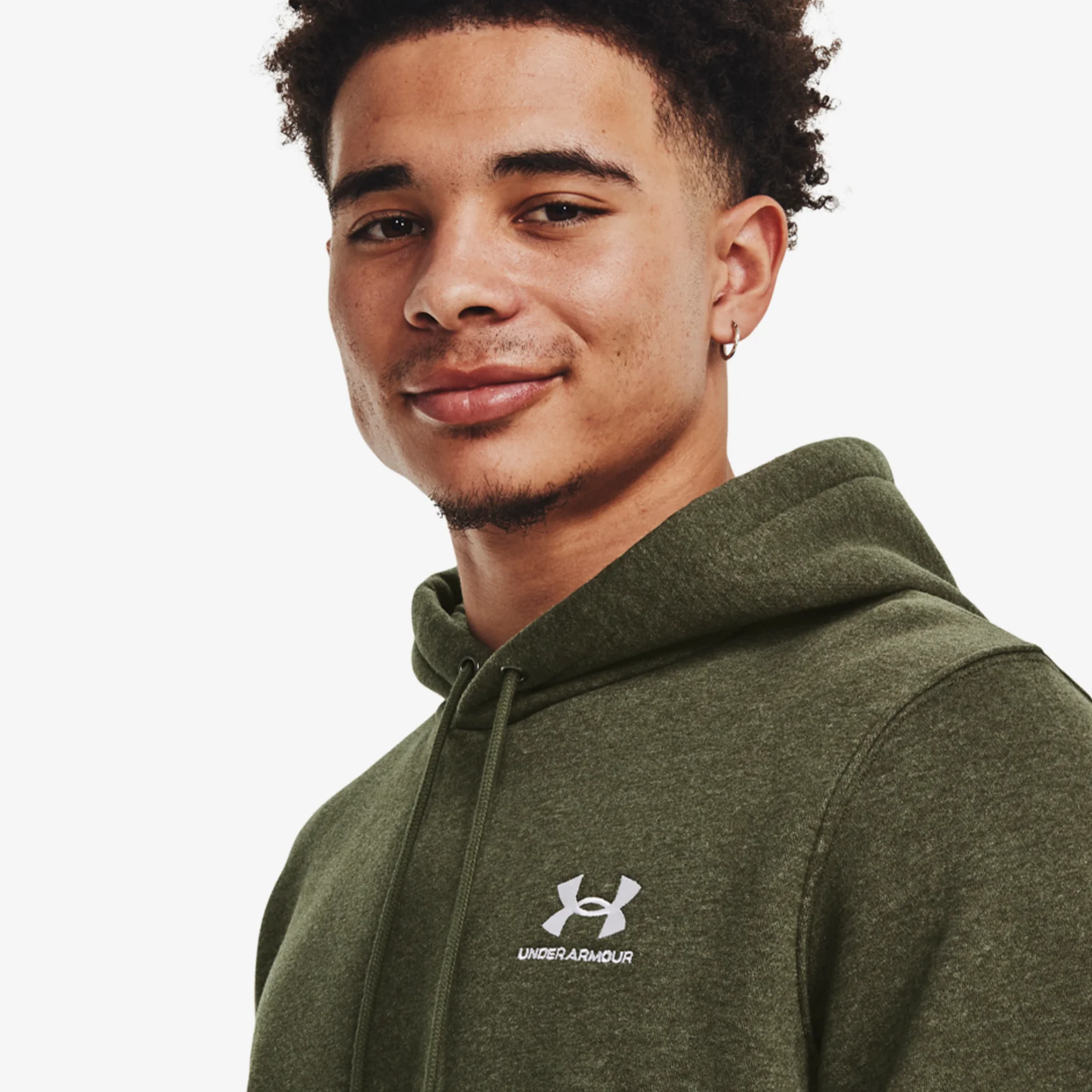 UA ESSENTIAL FLEECE HOODIE - Image 3