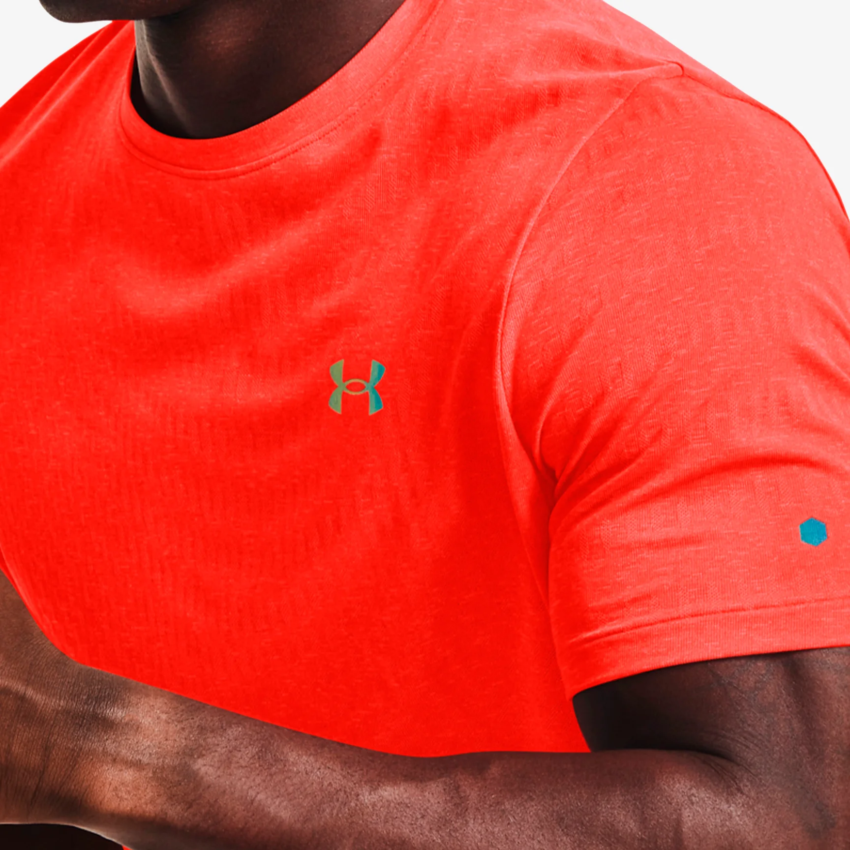 UNDER ARMOUR RUSH SEAMLESS ILLUSION T-SHIRT - Image 4