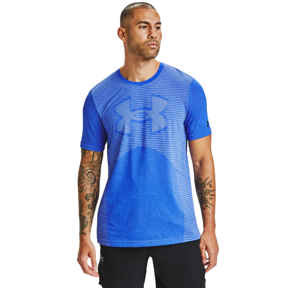 UNDER ARMOUR SEAMLESS LOGO SHORT SLEEVE
