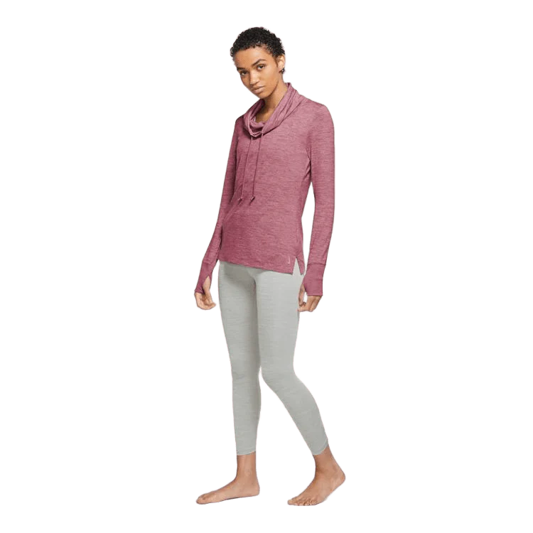 YOGA CORE ESSENTIAL JERSEY COVER UP TOP - Image 4